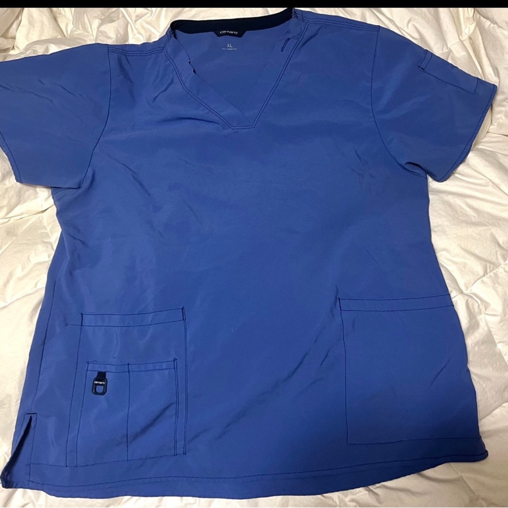 Carhartt scrub set periwinkle